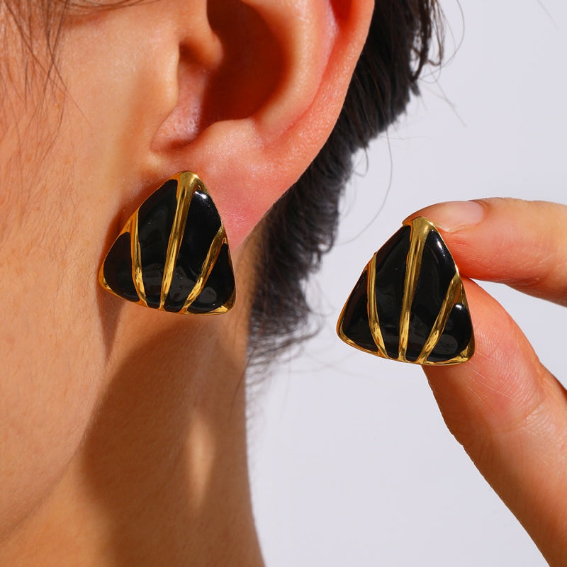 Aretes rectángulo colores