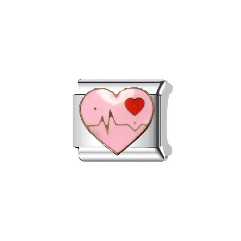 Charms corazón electro