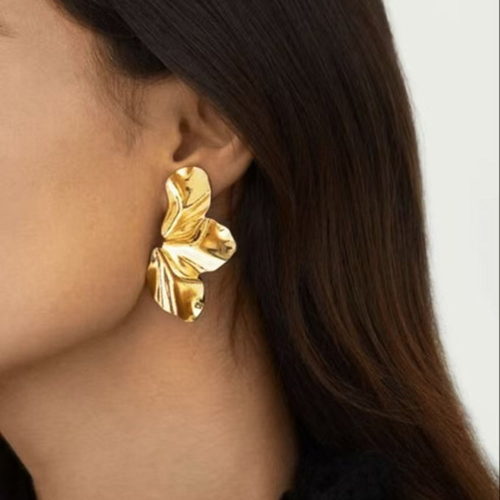 Aretes grandes glamour