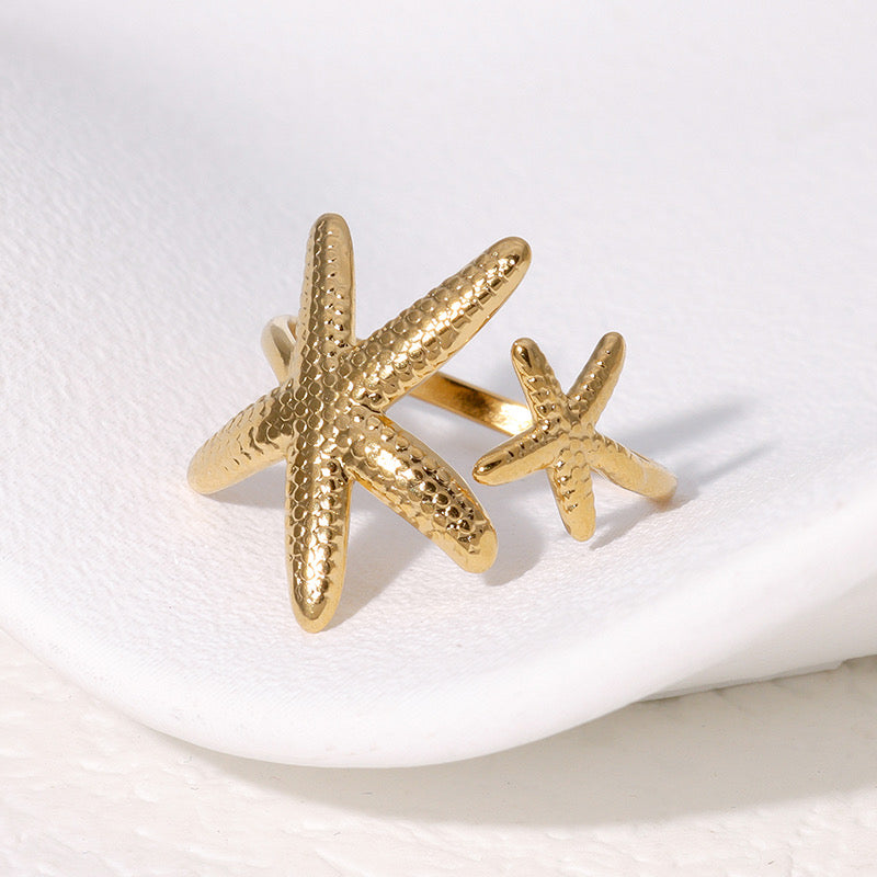 Anillo estrella doble