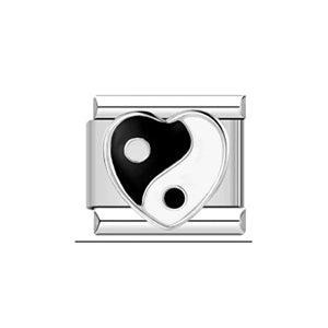 Charms yin yang negro