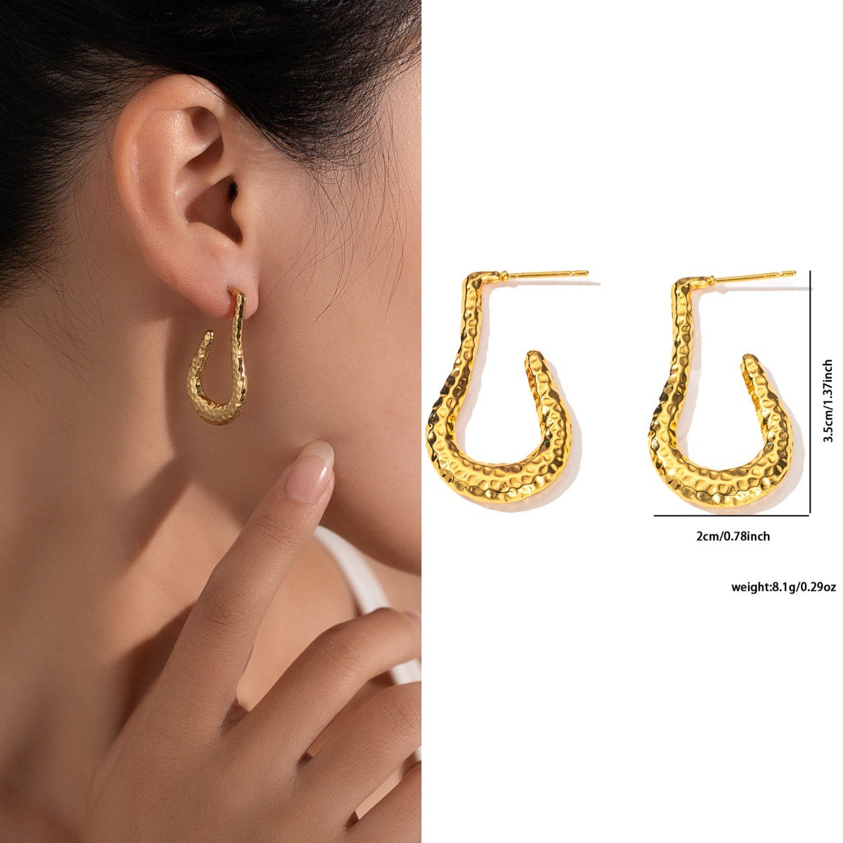 Aretes largos sexy