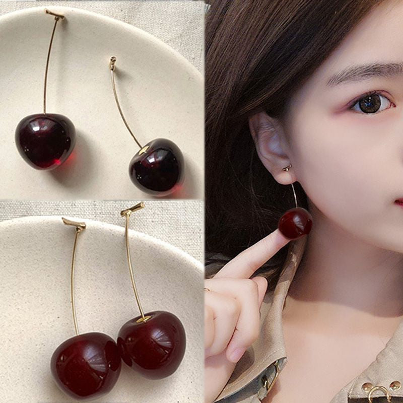 Aretes cereza