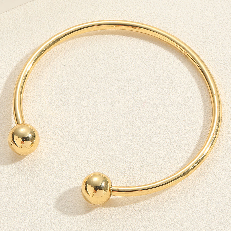 Pulsera aro de bolitas