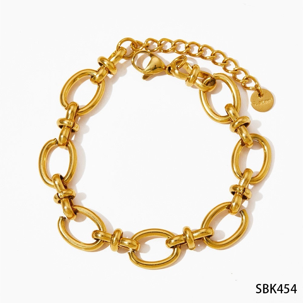 Pulsera eslabón elegante