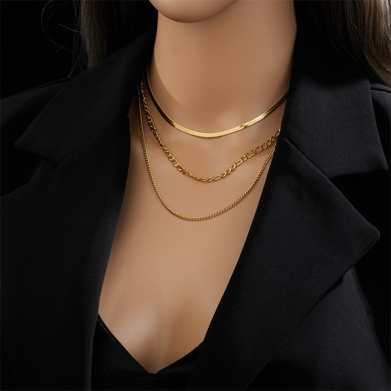 Collar triple Cartier