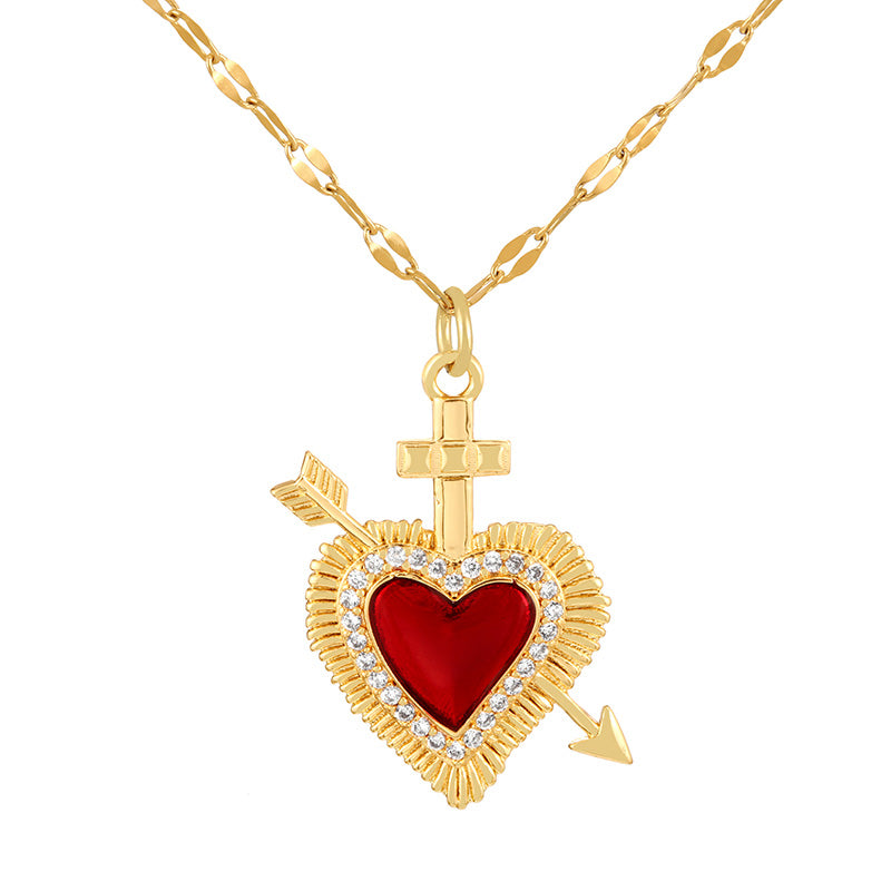 Collar corazón sagrado
