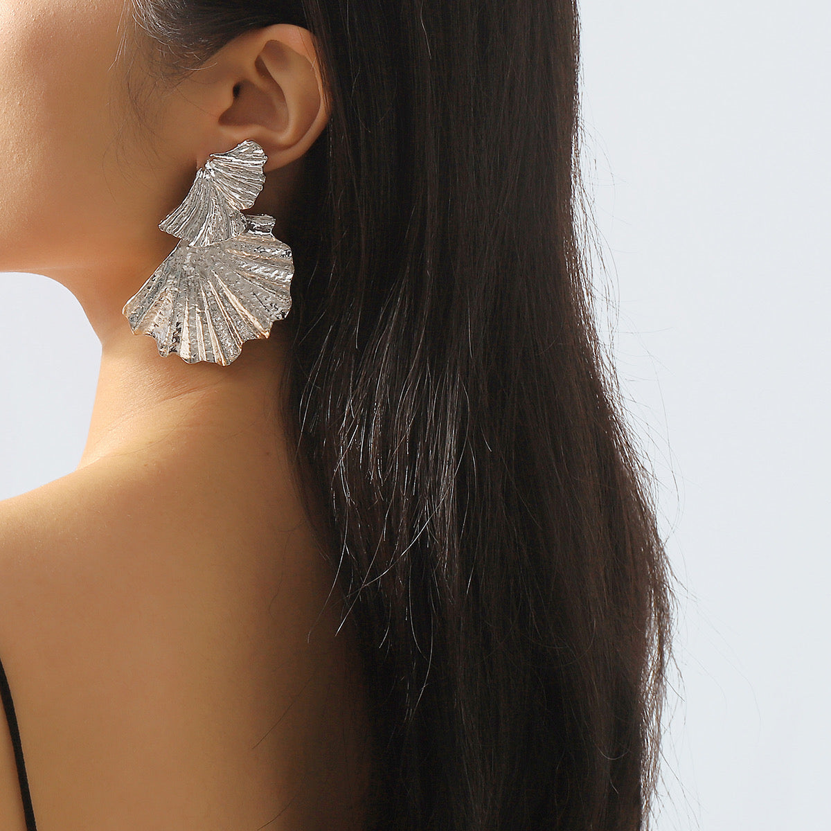 Aretes abanico