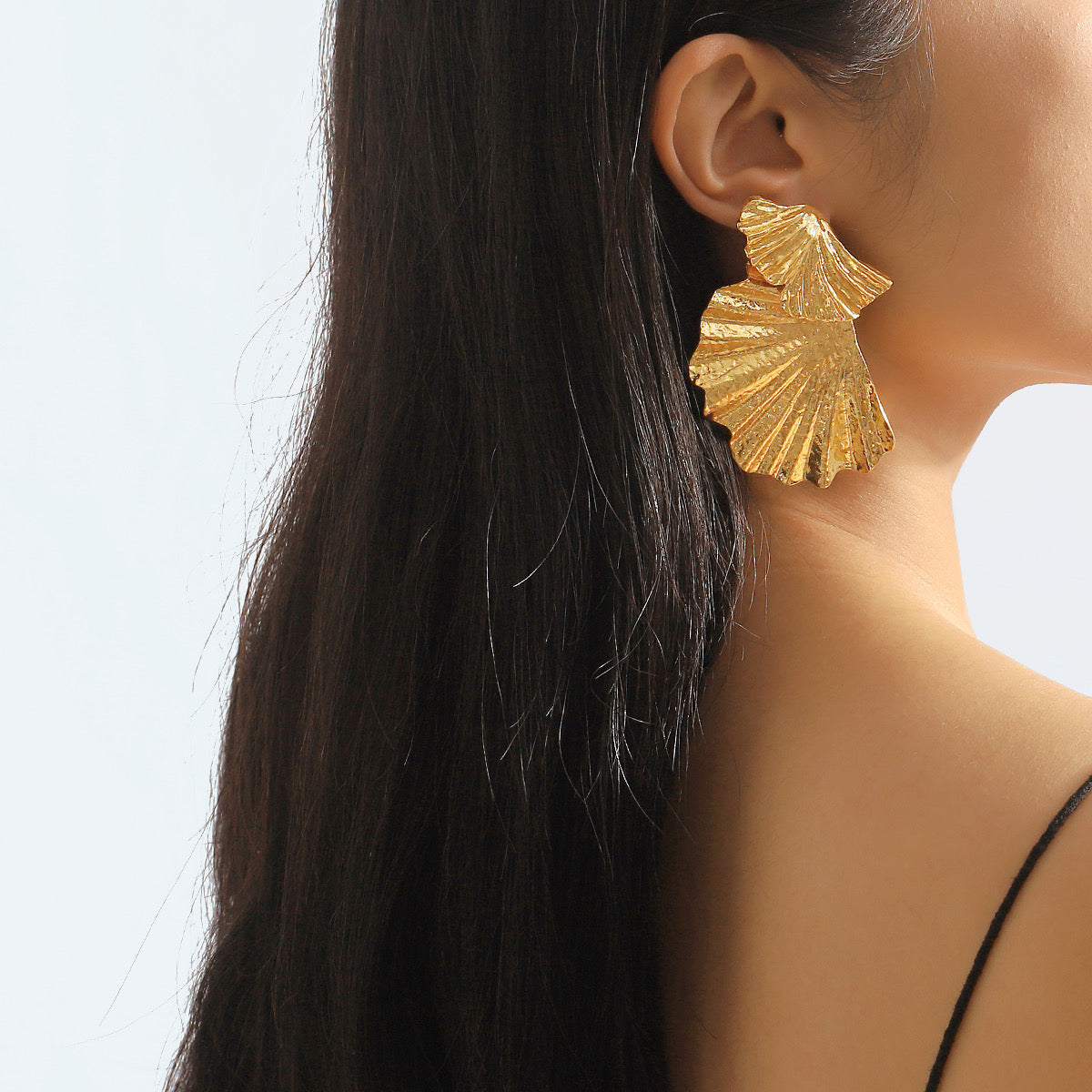 Aretes abanico