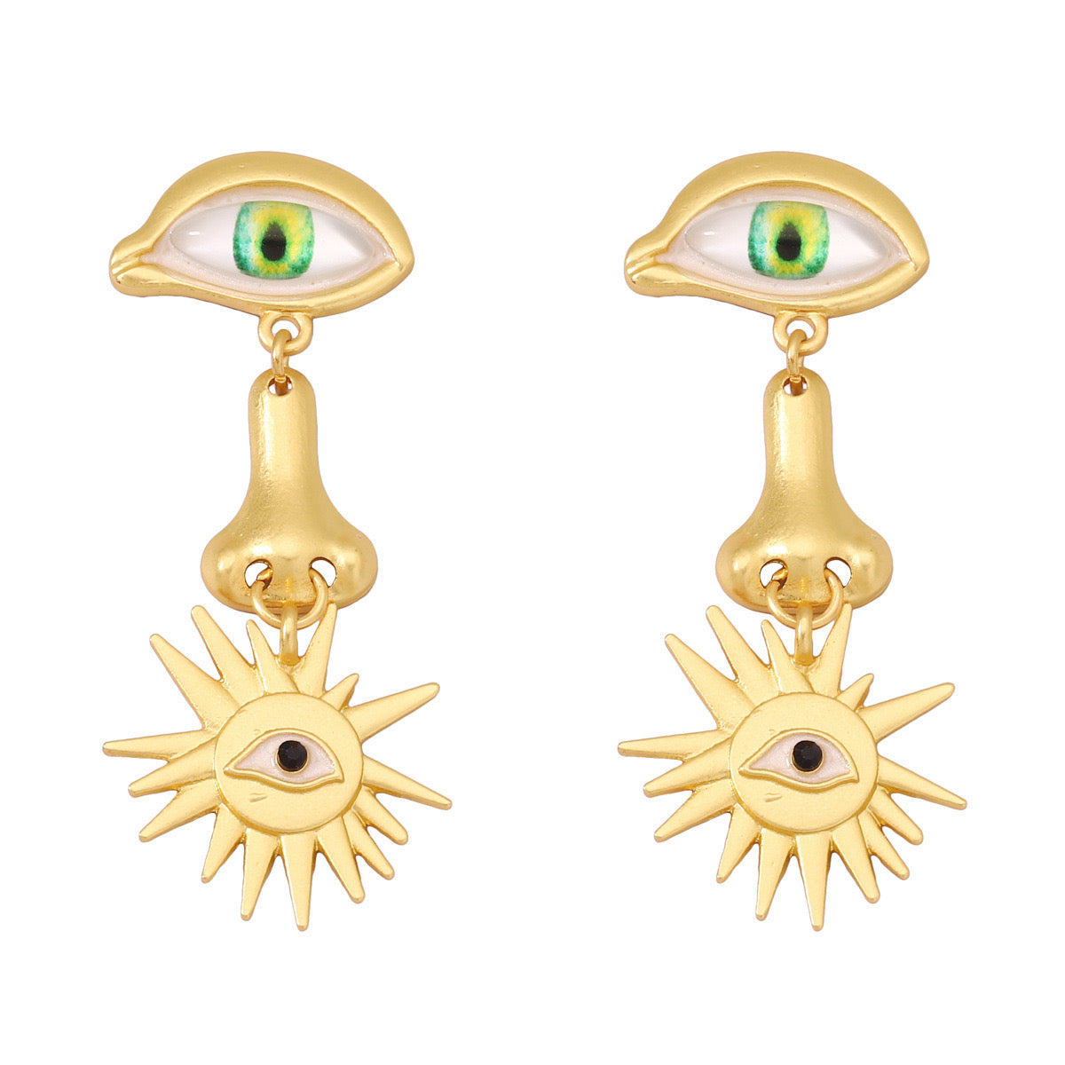 Aretes ojo atrevido