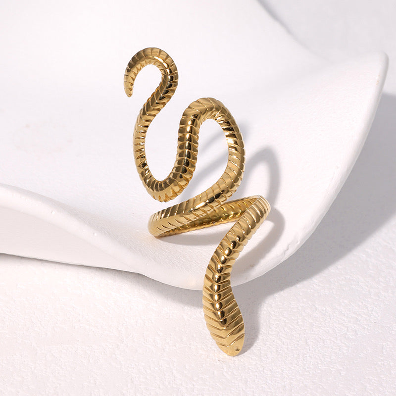 Anillo serpiente larga
