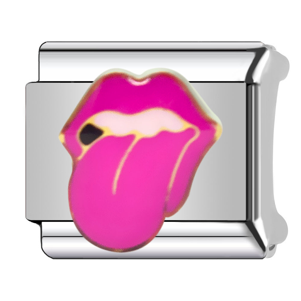 Charms lengua rosa LUCY