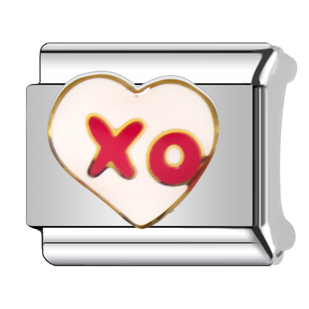 Charms XO rojo