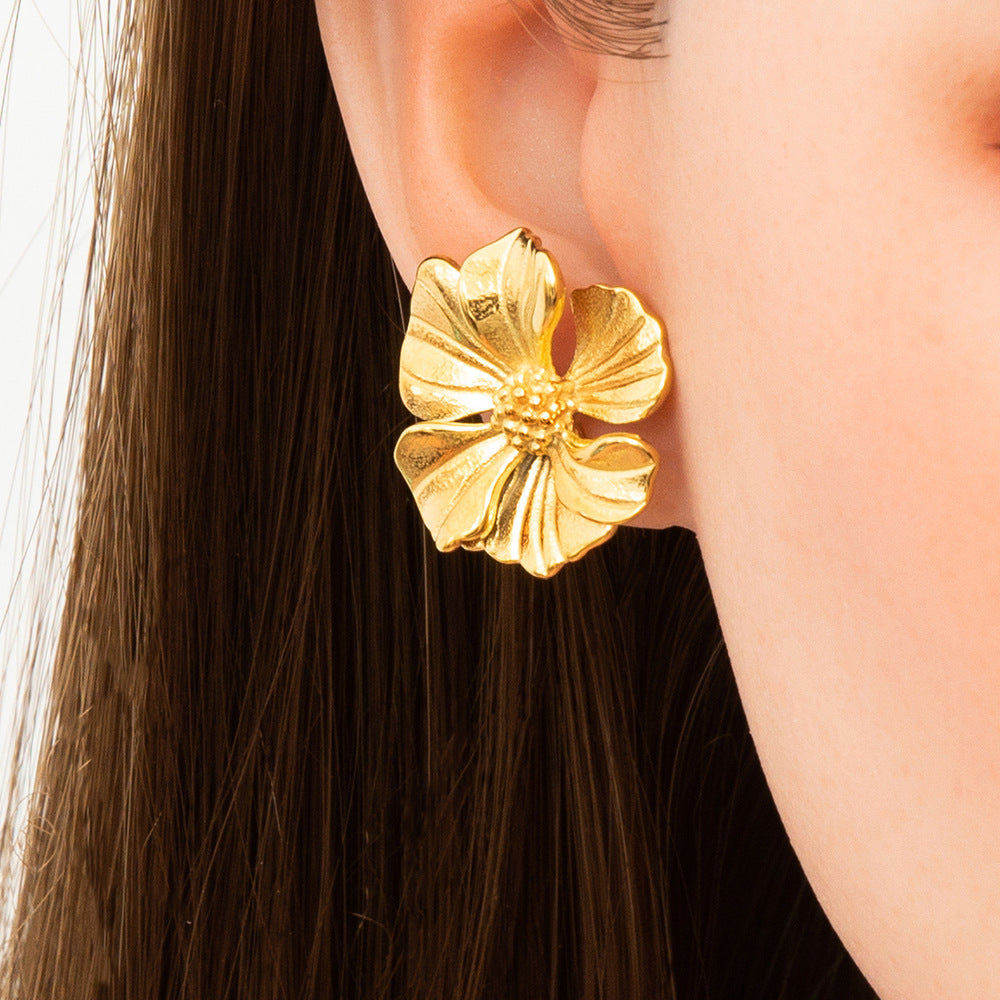 Aretes flor linda