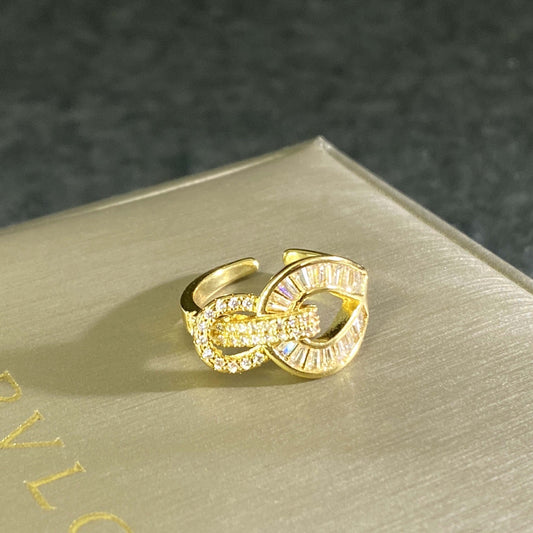 Anillo enredado grueso