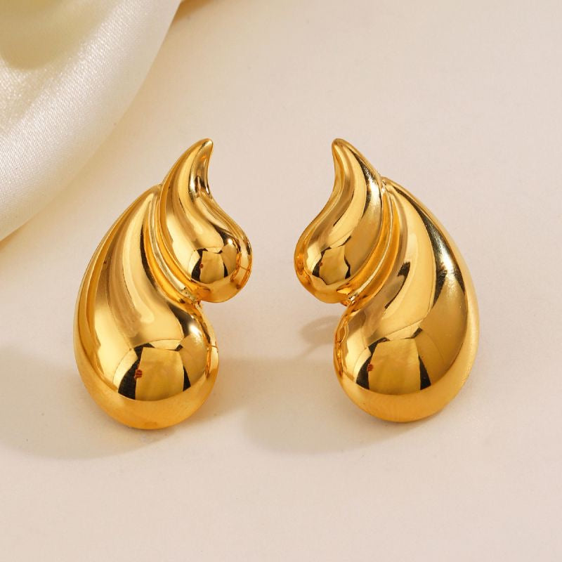 Aretes doble gota