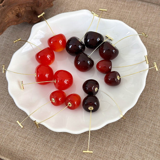 Aretes cereza