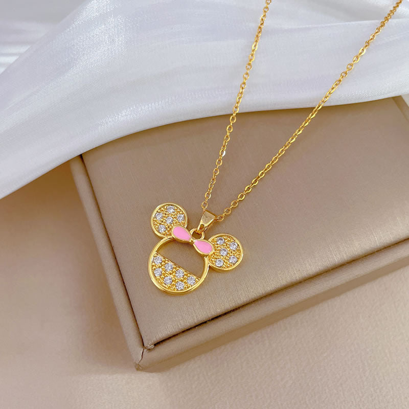 Collar Minnie Rosa