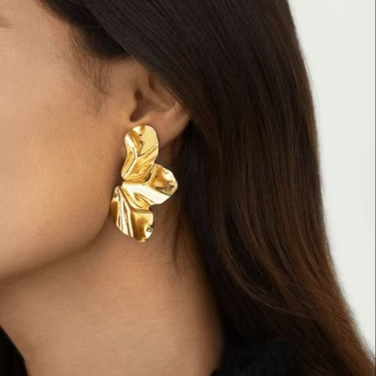 Aretes grandes glamour