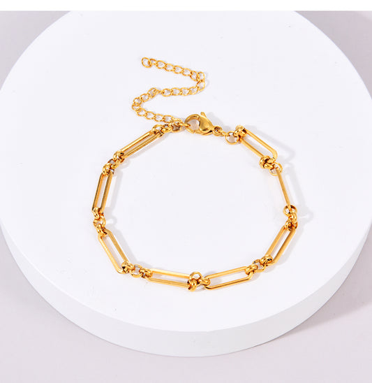 Pulsera eslabón larguito