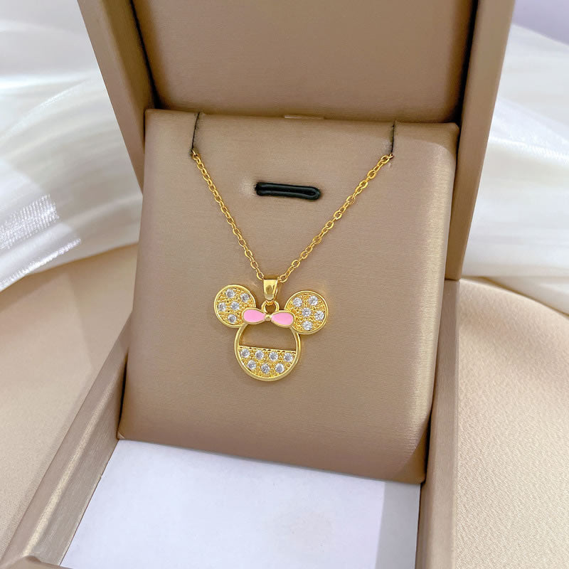 Collar Minnie Rosa