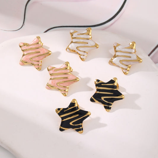 Aretes estrella colores