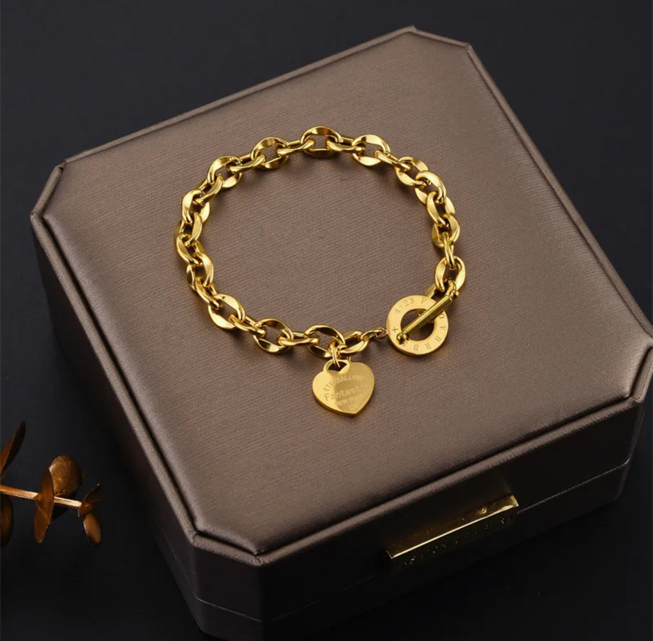 Pulsera estilo tiffany eslabón