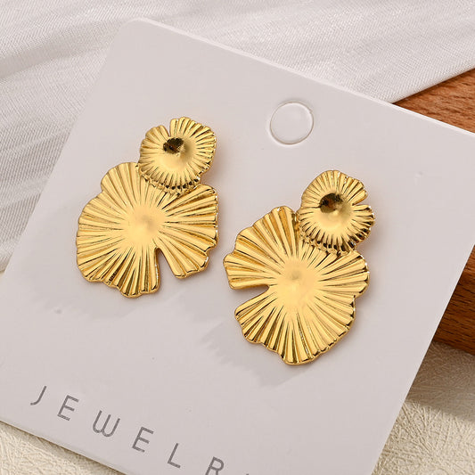 Aretes chuncky doble