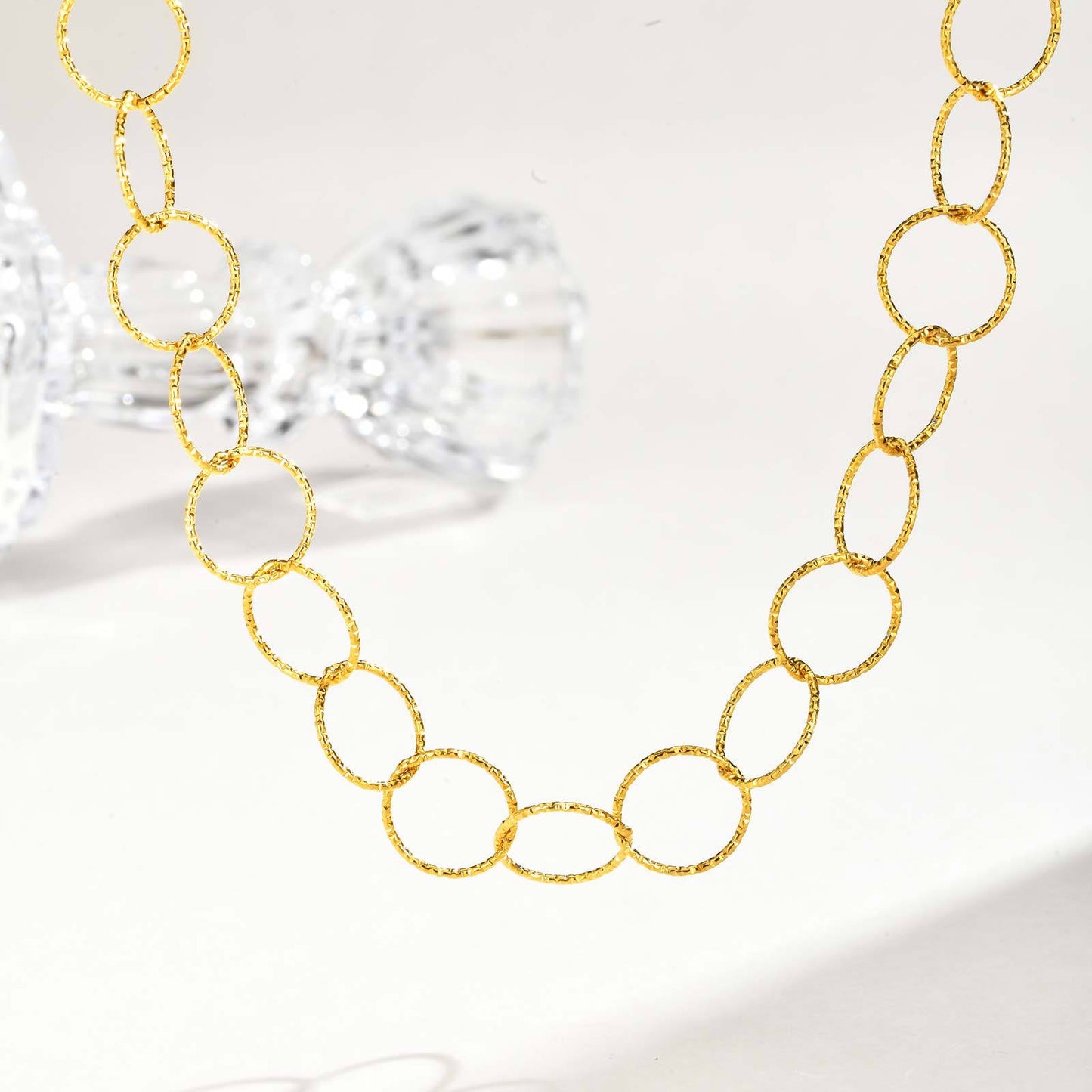 Collar círculos unidos