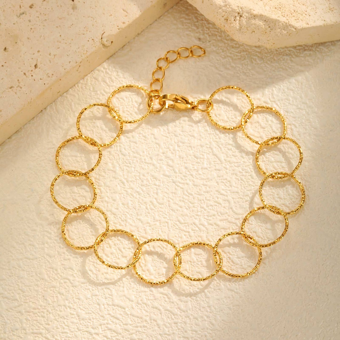 Pulsera círculos unidos