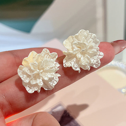 Aretes flor natural