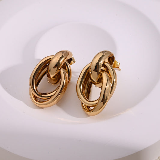Aretes nudo lindo
