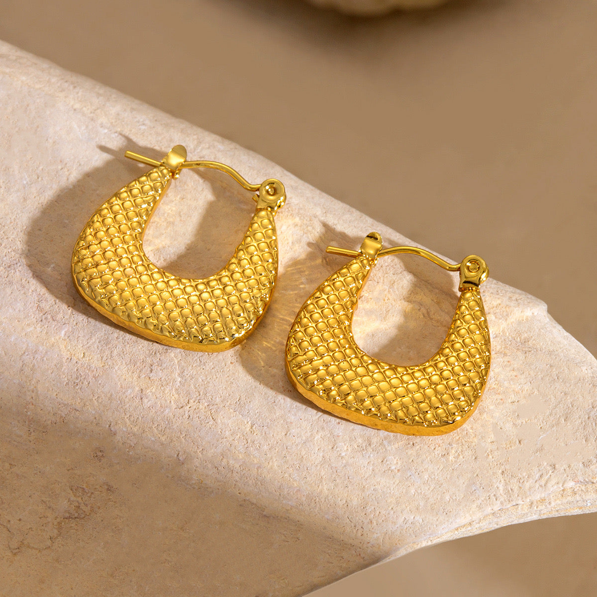 Aretes arrancaditas decoradas