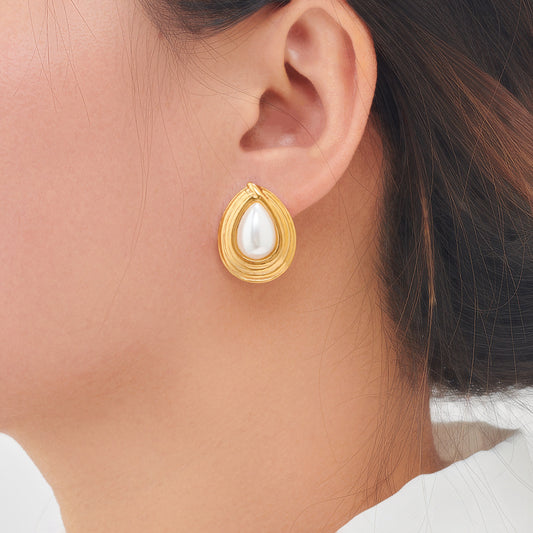 Aretes perla