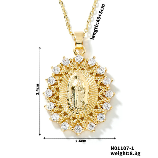 Collar María cristal