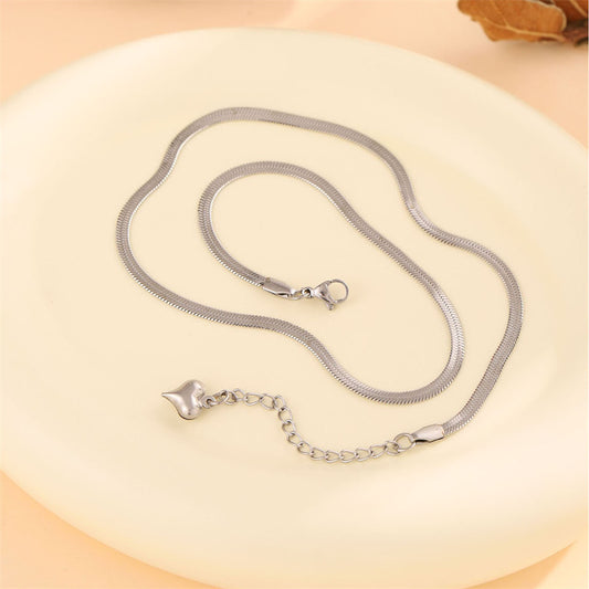 Collar plata planchado