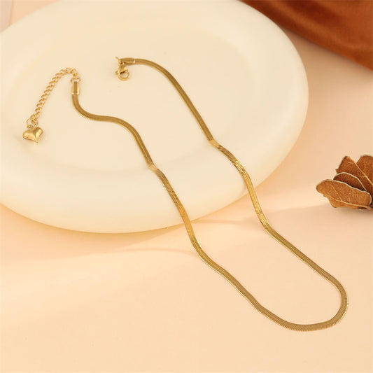 Collar planchado dije corazón