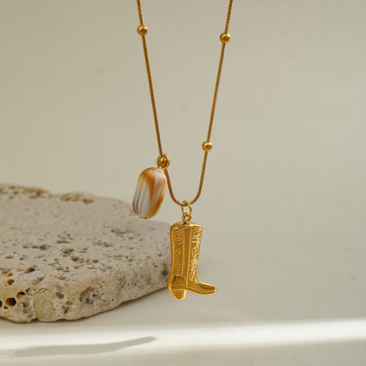 Collar bota con cilindro