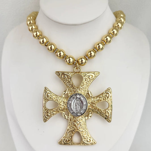 Collar maxi cruz